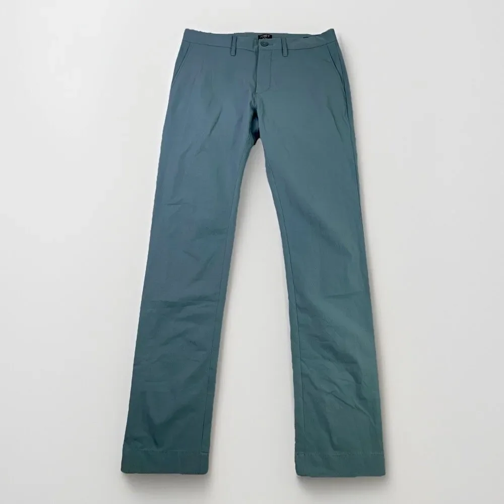 J. Crew Factory Flex Pants Men's 29X31 Slim Straight Tech Chino Stretch Workwear